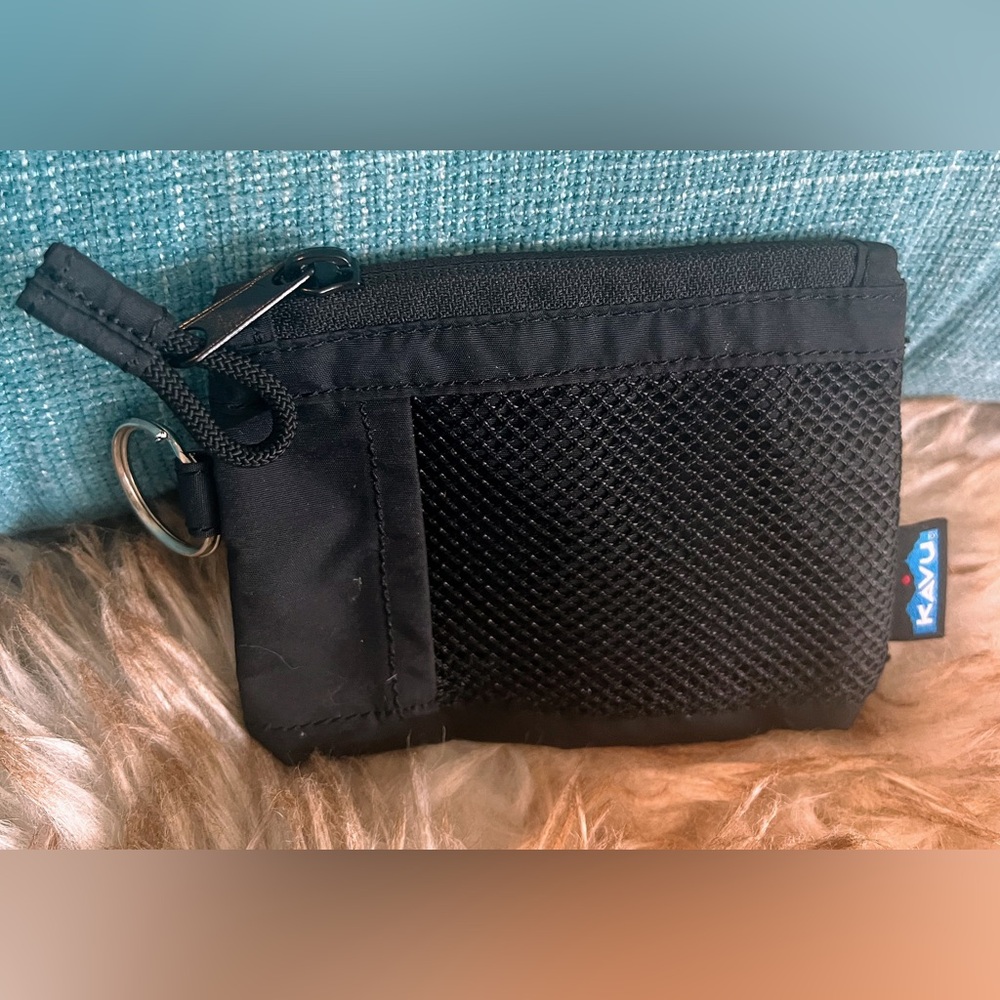 Kavu Black Mesh Accessory Pouch
